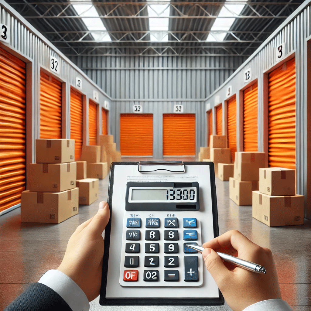 Combien coûte la location d’un box de stockage ?